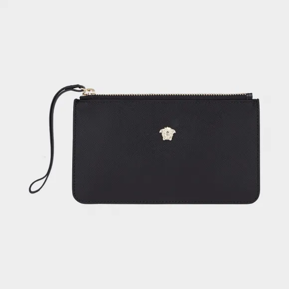 范思哲/Versace Palazzo 系列名片夹 - 黑色 小配饰 DP8F535-DSAFV_D41OC