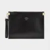 范思哲/Versace 美杜莎小牛皮钱包 - 黑色 小配饰 DP8F785-DVITX_KNJOC