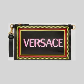 范思哲/Versace 90年代复古风Logo小包 DP8F786L-D5VSV_DNMOT
