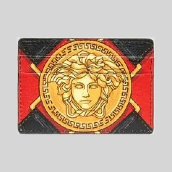 范思哲/Versace Bondage印花卡包 DPN2467-DSA07_K016H