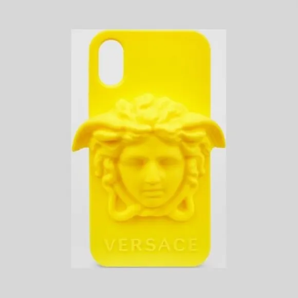 范思哲/Versace 美杜莎iPhone X硅胶手机套 DPY7314M-DPCME_DX5