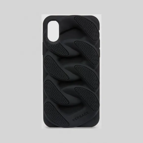 范思哲/Versace Chain Reaction iPhone X手机套 DPY7331C-DPCHR_D41