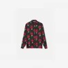 范思哲/Versace Jeans Couture Roses衬衫 E74HAL211-ENS207-E899