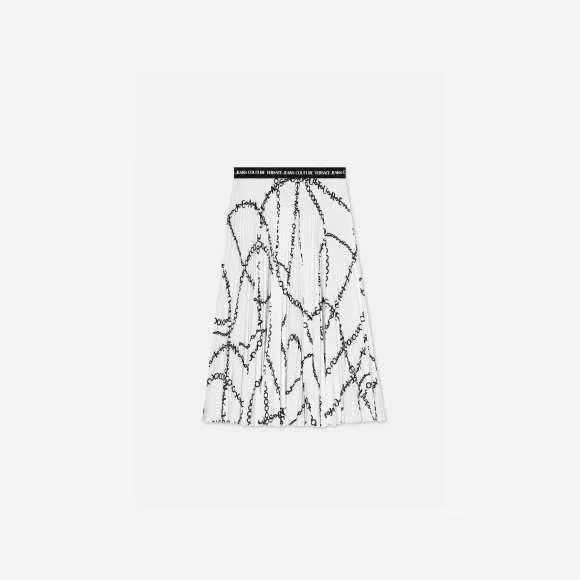 范思哲/Versace Jeans Couture Necklace百褶迷笛裙 E75HAE808-ENS282-E003