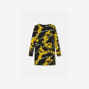 范思哲/Versace Jeans Couture Chain Couture迷你连衣裙 E75HAO9A1-ENS304-EG89