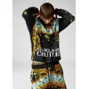 范思哲/Versace Ladybug Baroque印花帽衫 EB7GUA7FK-E30218_E899