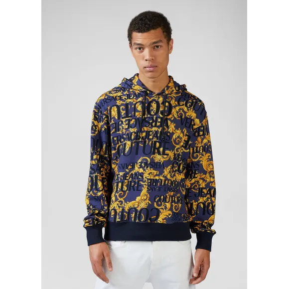 Versace  Logo Baroque印花帽衫 EB7GVA7F3-ESM600_E200