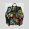 范思哲/Versace Color Baroque印花双肩包 EE1VUBBU6-E71283_E899