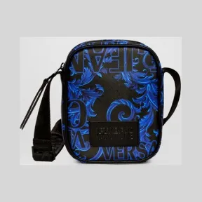 范思哲/Versace Logo Baroque印花斜挎包 EE1YUBBA3-E71296_EE31