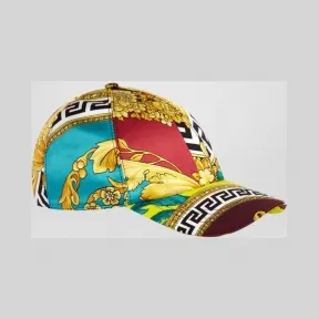 范思哲/Versace Voyage Barocco印花棒球帽 ICAP004-IT03493_I7080