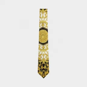 范思哲/Versace Barocco印花领带 ICR7001-IT03101_I7900