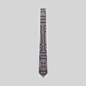 范思哲/Versace Bondage印花桑蚕丝领带 ICR7001-IT03521_I7917