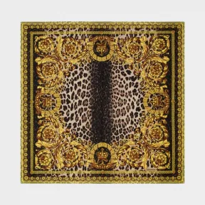 范思哲/Versace Wild Baroque 丝巾 - 骆驼 方巾&围巾 IFO9001-IT00807_I7282