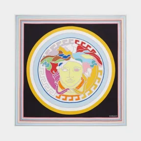 范思哲/Versace Medusa Pop 丝巾 - 打印 方巾&围巾 IFO9001-IT01109_I7080