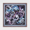 范思哲/Versace Swirl Baroque 真丝方巾 - 黑色 方巾&围巾 IFO9001-IT01527_I7412