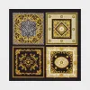 范思哲/Versace Signature17 真丝方巾 - 黑色 方巾&围巾 IFO9001-IT01782_I7900