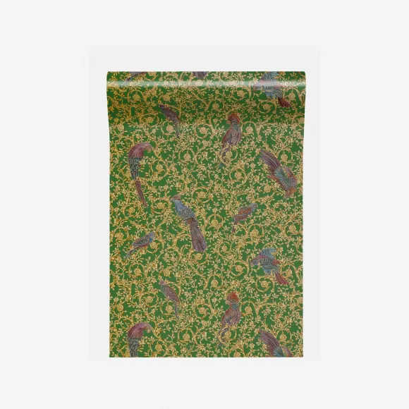 范思哲Versace 范思哲巴洛克式鸟类印花壁纸 WY37053-W3-WYNUL