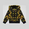 Versace  Barocco Western印花帽衫 YB000108-A232755_A7388
