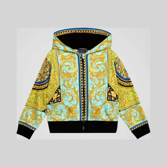 Versace  Le Pop Classique印花帽衫 YD000096-A232752_A7480