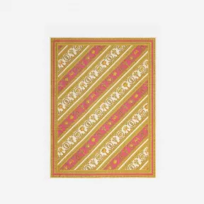 范思哲/Versace I ♡ Baroque 正反两用毛毯 ZPL141801-ZWOJ0005-Z7664