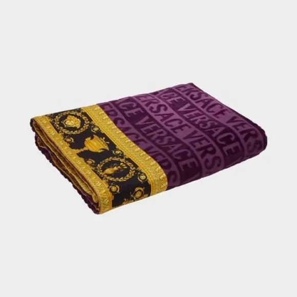 范思哲/Versace I ♡ Baroque提花浴巾 ZTO191402-ZCOSP052_Z4140