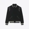 伊夫圣罗兰/Yves Saint laurent teddy羊毛夹克 354718Y2F561001