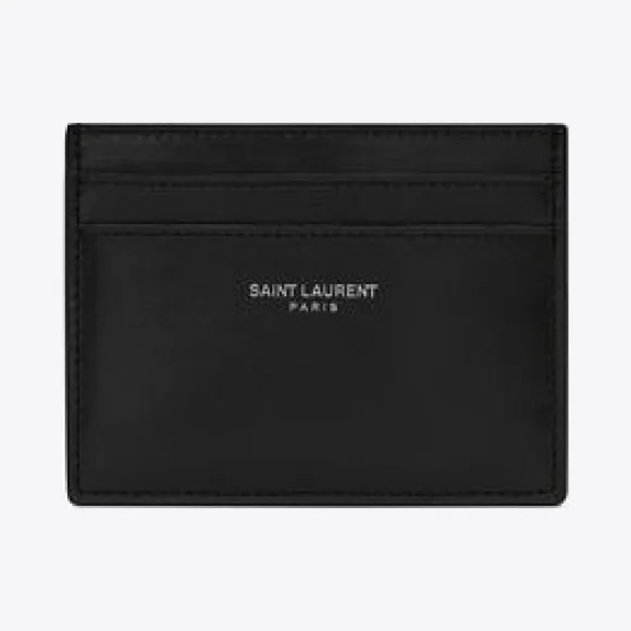 伊夫圣罗兰/Yves Saint laurent 光滑皮革卡夹 3759460U90N1000