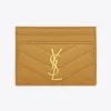 伊夫圣罗兰/Yves Saint laurent cassandre saint laurent matelassé粒面压印皮革卡包 423291BOW017314