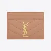 伊夫圣罗兰/Yves Saint laurent cassandre saint laurent matelassé粒面压印皮革卡包 423291BOW019830