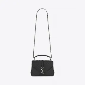 伊夫圣罗兰/Yves Saint laurent 经典中号monogram黑色小羊真皮链条包 428056BRM041000