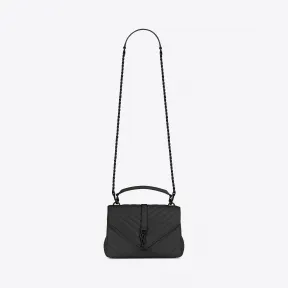 伊夫圣罗兰/Yves Saint laurent 经典中号monogram黑色小羊真皮链条包 428056BRM081000