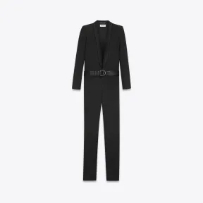 伊夫圣罗兰/Yves Saint laurent 华达呢与黑色缎面无尾礼服，青果领 494041Y239W1000