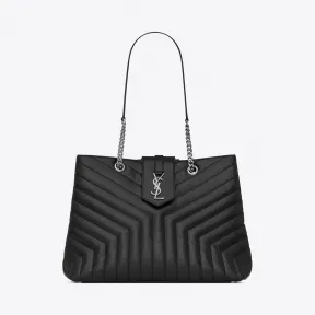 伊夫圣罗兰/Yves Saint laurent Large LOULOU shopping bag in 