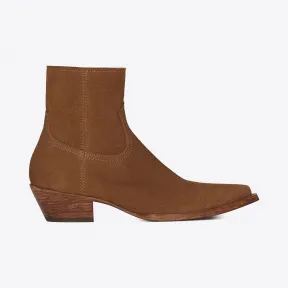 伊夫圣罗兰/Yves Saint laurent Lukas绒面革靴子 531129BPN005710