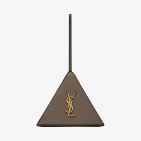 伊夫圣罗兰/Yves Saint laurent PYRAMID 层压真皮盒子包 53346909E0W8308