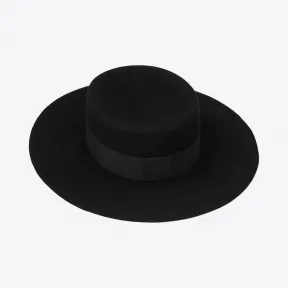 伊夫圣罗兰/Yves Saint laurent 安达卢西亚风格毛毡帽 5570433YB771000