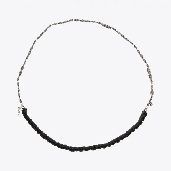 伊夫圣罗兰/Yves Saint laurent 钻石形金属链头带 5694143YC431081
