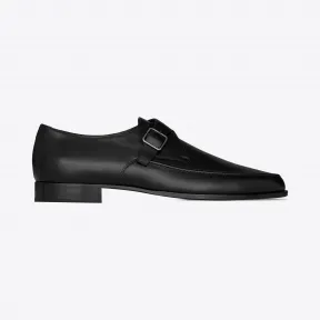 伊夫圣罗兰/Yves Saint laurent MARCEAU和尚绑带鞋，光滑皮革