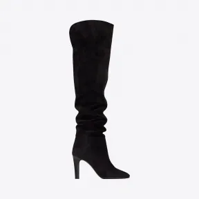 伊夫圣罗兰/Yves Saint laurent JANE麂皮过膝靴
