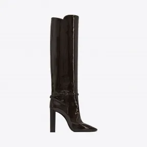 伊夫圣罗兰/Yves Saint laurent 76漆皮靴子
