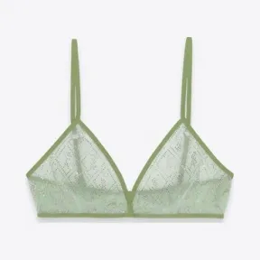 伊夫圣罗兰/Yves Saint laurent 针织薄纱和仿水晶字母标志内衣 676132Y36DR3852