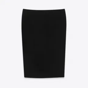 伊夫圣罗兰/Yves Saint laurent 绒面迷笛半身裙 684007Y525R1000