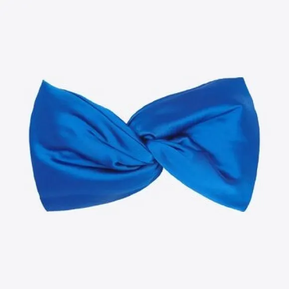 伊夫圣罗兰/Yves Saint laurent 桑蚕丝缎面加衬扭结发带 6982453Y0114200