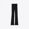 伊夫圣罗兰/Yves Saint laurent 罗纹羊毛低腰裤 732548Y75YU1000