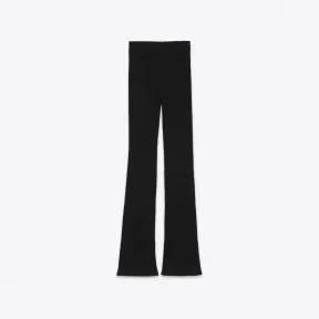 伊夫圣罗兰/Yves Saint laurent 罗纹羊毛低腰裤 732548Y75YU1000