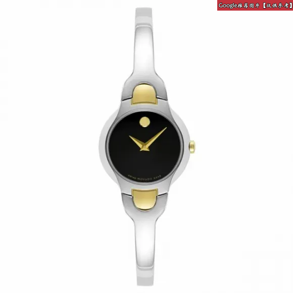 摩凡陀/Movado 不锈钢和黄金PVD 石英机芯 女表 0606948