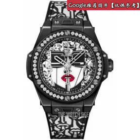 宇舶/Hublot BIG BANG 系列 陶瓷/钻 39mm 自动机芯 男表 465.CX.1120.VR.1204.LIP20