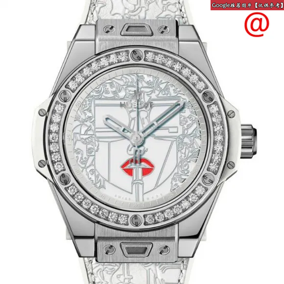 宇舶/Hublot BIG BANG 系列 陶瓷/钻 39mm 自动机芯 男表 465.SX.2020.VR.1204.LIP20