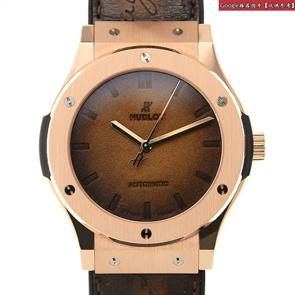 宇舶/Hublot CLASSIC FUSION 系列 18kt玫瑰金 45mm 自动机芯 男表 511.OX.00500.VR.BER16