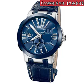 雅典/Ulysse Nardin 奢华系列 钢、精钢 自动机械 男表 243-00-3-43-BQ